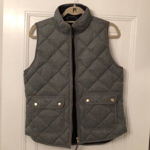 J. Crew Excursion Quilted Down Vest